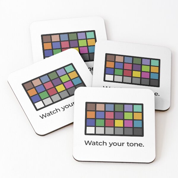 Item preview, "Watch Your Tone" Color Checker designed and sold by teepub.