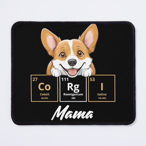 Item preview, Corgi Periodic Table Cute Chemistry Dog Lover Design designed and sold by andasanc14.