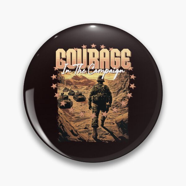 Item preview, Operation Desert Storm War Veteran Courage In The Campaign designed and sold by fantasticdesign.