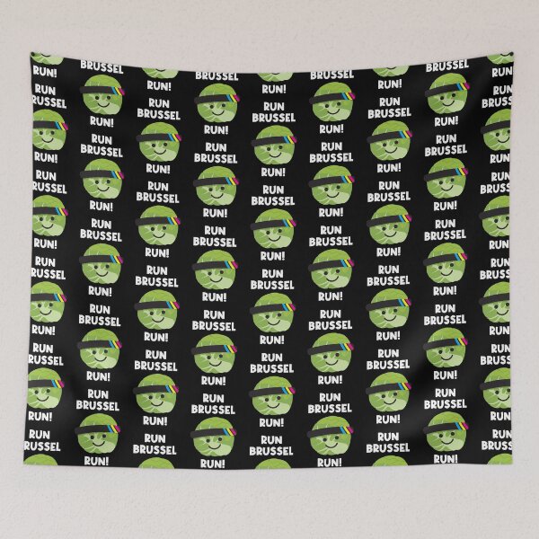 Item preview, Run, Brussel (Sprout), Run! 2 designed and sold by VicEllisArt.