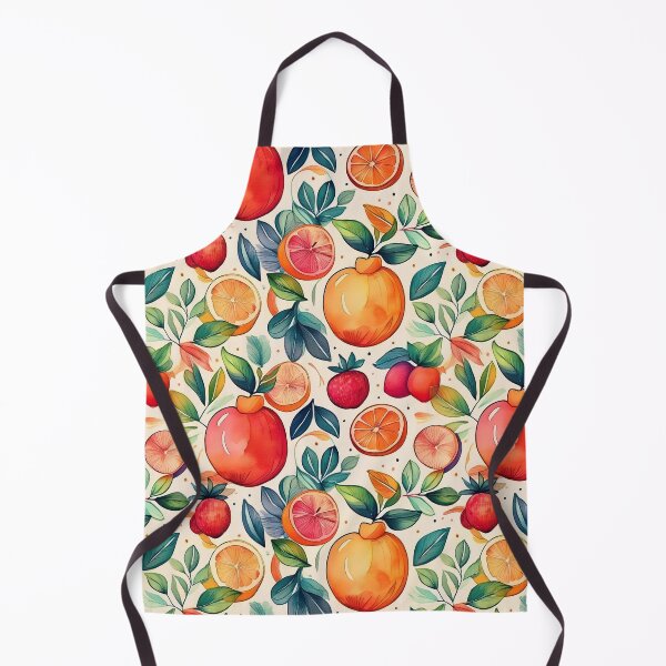 Item preview, Patrón de frutas coloridas designed and sold by 100Sunsets.