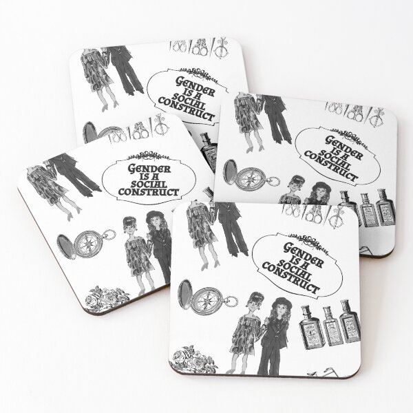 Item preview, Gender is a social construct lesbian design  designed and sold by Alicia Perrelli.