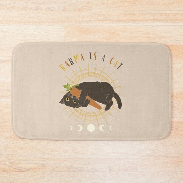 Item preview, Karma is a Cat designed and sold by Chica Creativa.