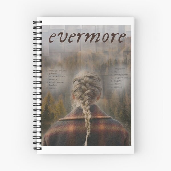 Item preview, Taylor Swift - Evermore tracklist designed and sold by matysss.