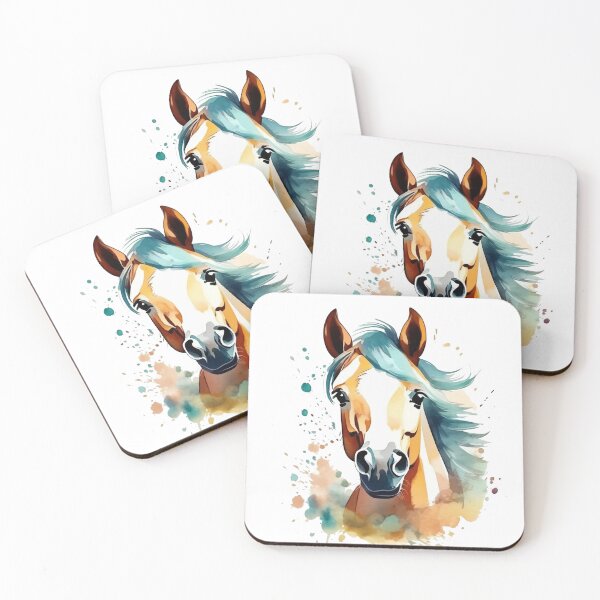Item preview, Horse in Watercolor designed and sold by MystAvalon.