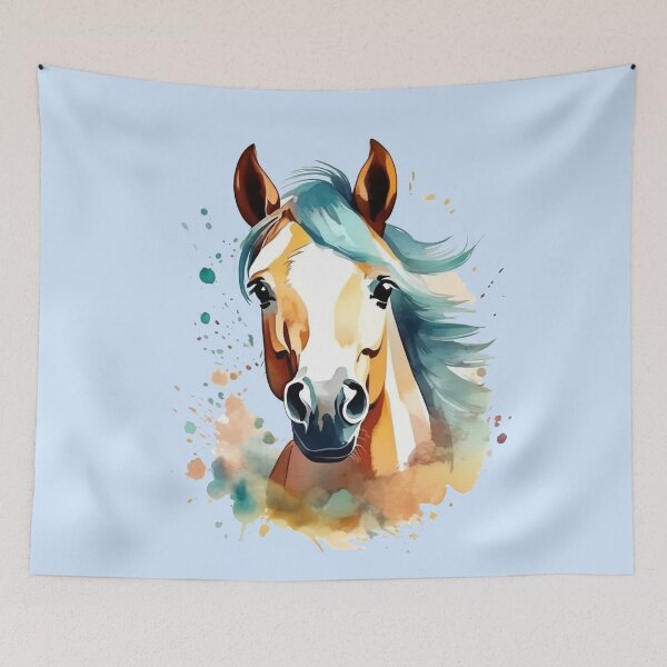 Item preview, Horse in Watercolor designed and sold by MystAvalon.