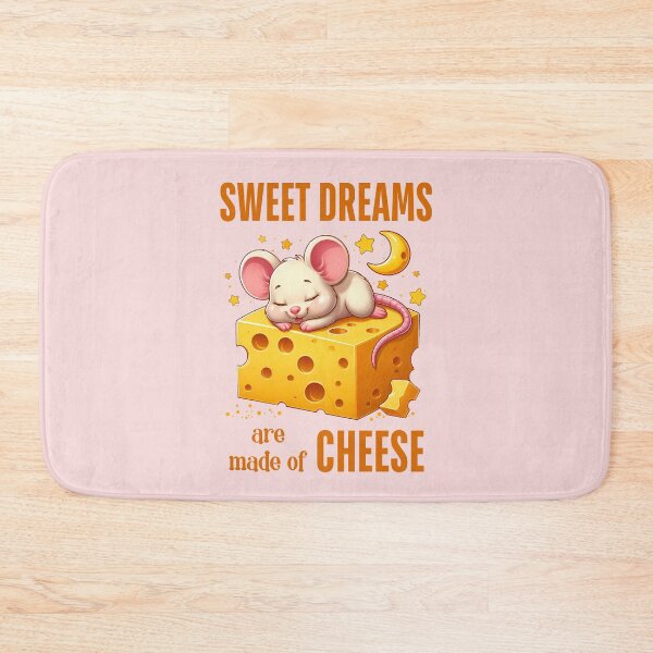 Item preview, Funny Mouse Sweet Dreams Are Made Of Cheese Cute Gift designed and sold by NiibDesigns.