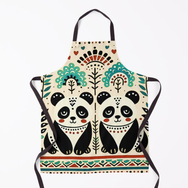 Item preview, 2 pandas with bamboo forest designed and sold by MerryCrown.