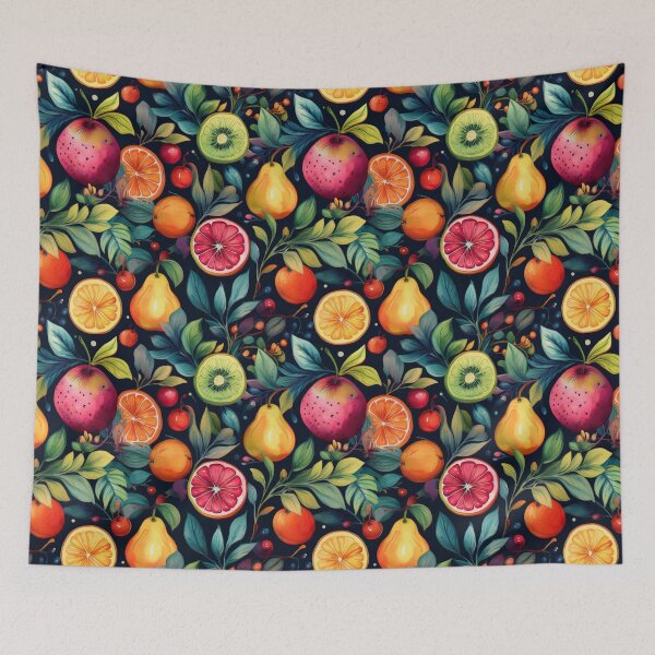 Item preview, Watercolor Fruit Pattern designed and sold by 100Sunsets.