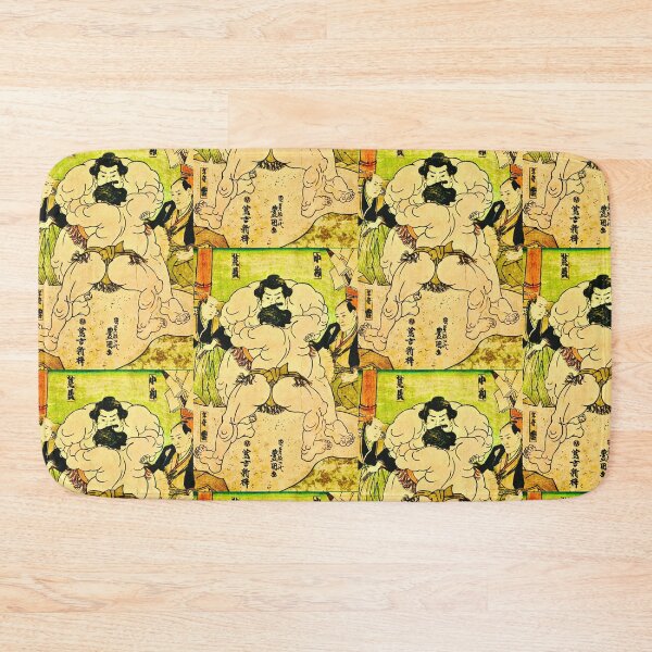 Item preview, Sumo wrestling match vintage  designed and sold by Daruma786.