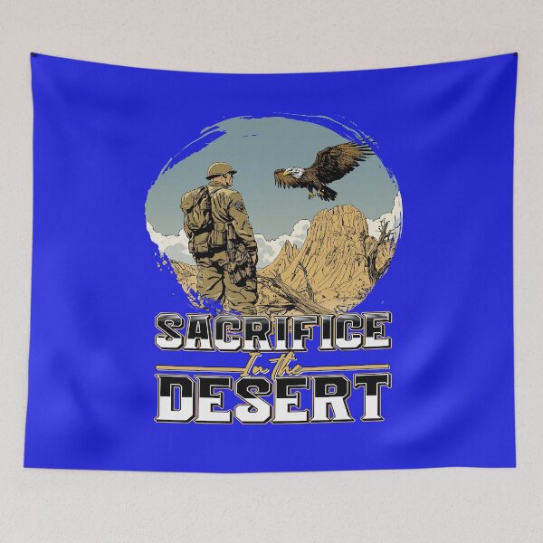 Item preview, Operation Desert Storm War Veteran Sacrifice In The Desert designed and sold by fantasticdesign.