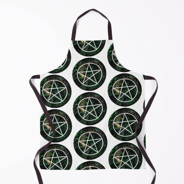 Item preview, Pentacle Pentagram on Ferns designed and sold by WildWoodlandWitch.