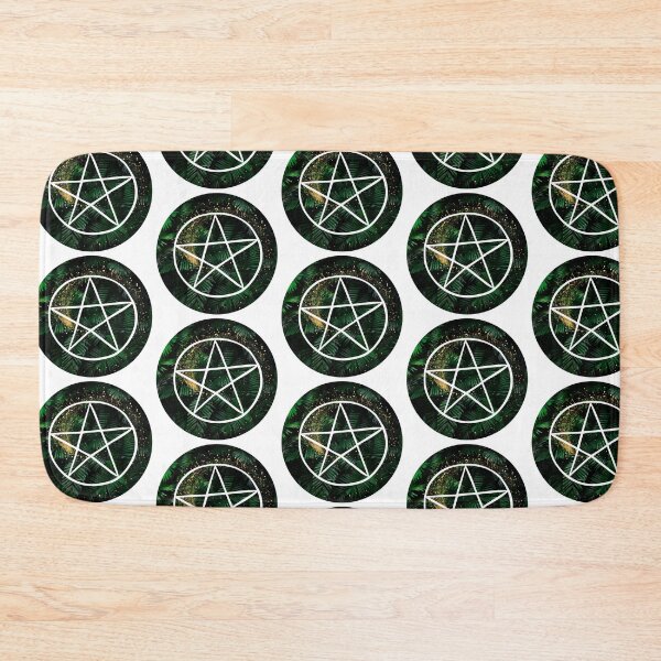 Item preview, Pentacle Pentagram on Ferns designed and sold by WildWoodlandWitch.