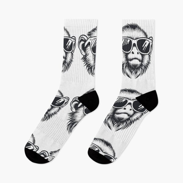 Item preview,  Cool And Stylish Tamarin Wearing Sunglasses  designed and sold by Smix Pixels.