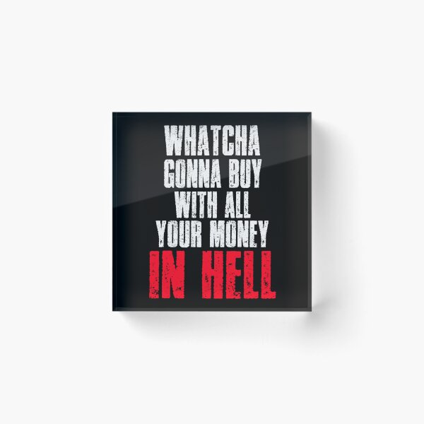 Item preview, Money in hell designed and sold by Crossroads-Art.