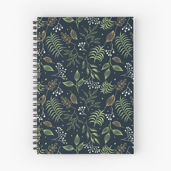 Item preview, Leaf pattern o dark background designed and sold by Deepness2023.