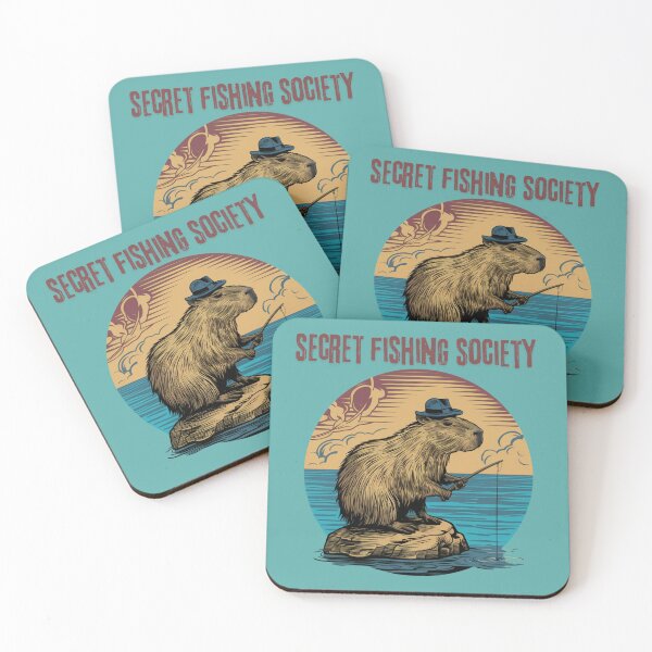 Item preview, Secret Fishing Society designed and sold by SixElements.