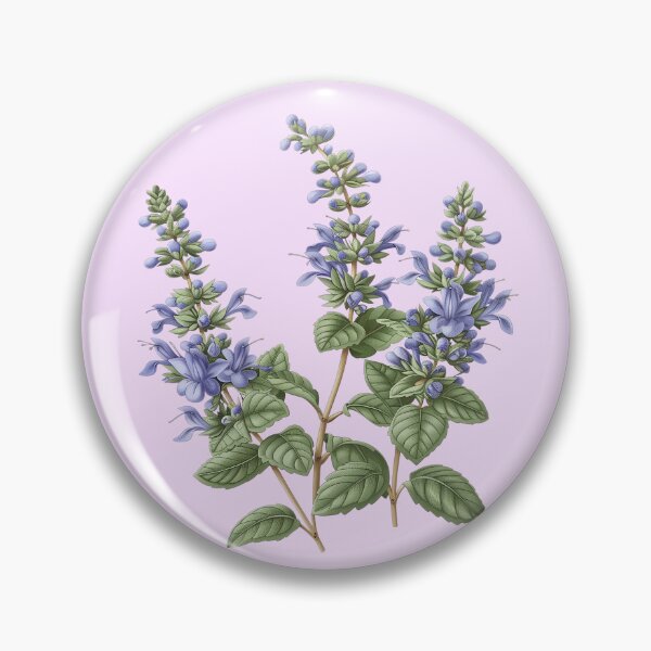 Item preview, Herbal Garden Plant Catmint in Bloom designed and sold by Artcurrents.
