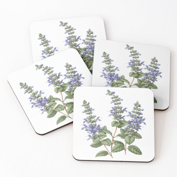 Item preview, Herbal Garden Plant Catmint in Bloom designed and sold by Artcurrents.