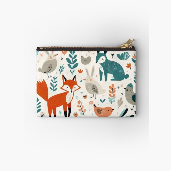 Item preview, Playful Critters – Whimsical Animal Pattern designed and sold by Rui Fernandes.