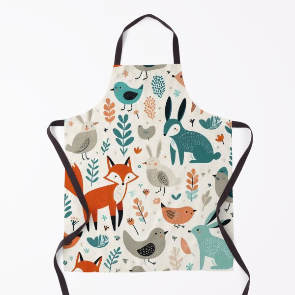 Item preview, Playful Critters – Whimsical Animal Pattern designed and sold by Rui Fernandes.
