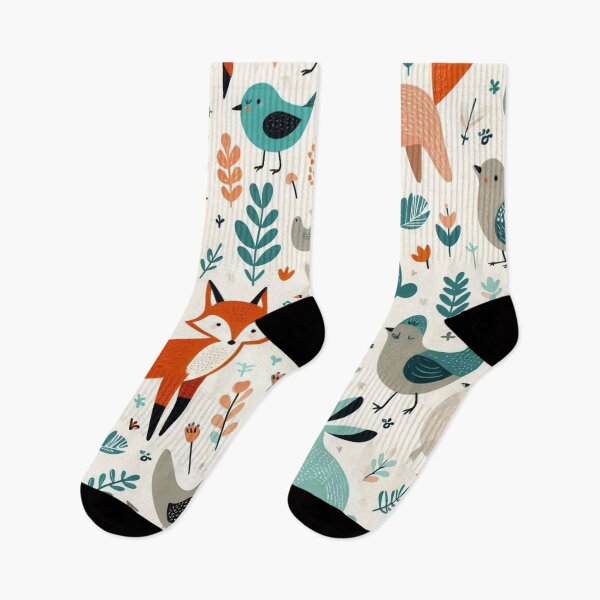 Item preview, Playful Critters – Whimsical Animal Pattern designed and sold by Rui Fernandes.