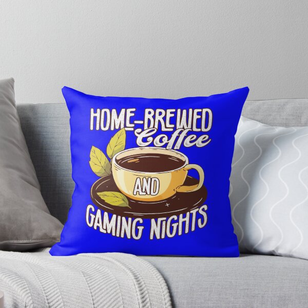Item preview, Funny Coffee Drinker Lover Home-Brewed Coffee Gaming Nights designed and sold by fantasticdesign.