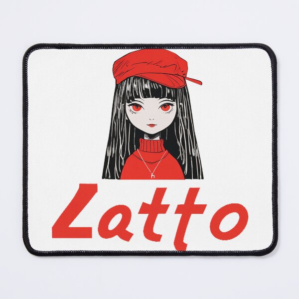 Item preview, Red Latto Typed Girl Design designed and sold by RecortShirt.