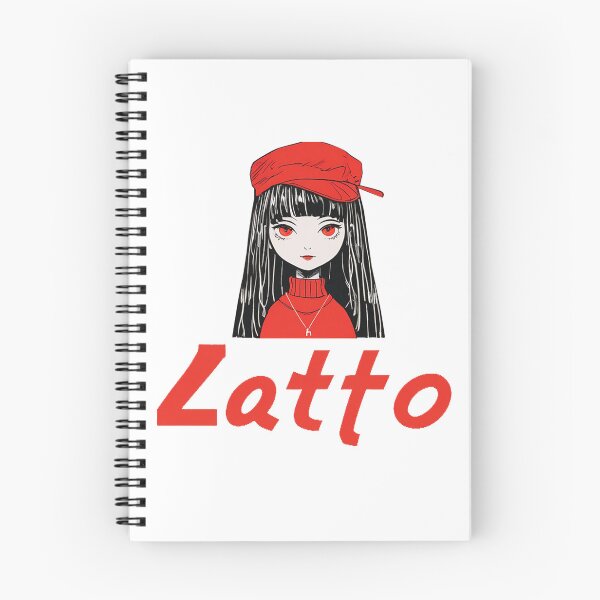 Item preview, Red Latto Typed Girl Design designed and sold by RecortShirt.