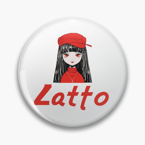 Item preview, Red Latto Typed Girl Design designed and sold by RecortShirt.