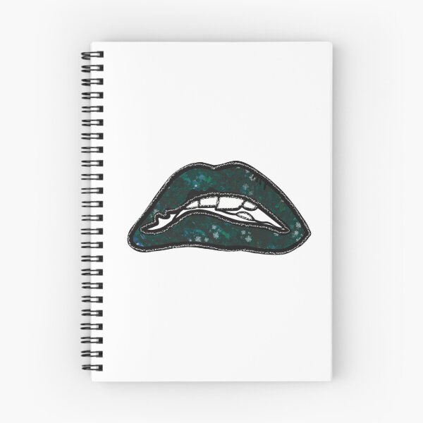 Item preview, Emerald Gleam Glittering Lips of Envy designed and sold by chuckletuckle.