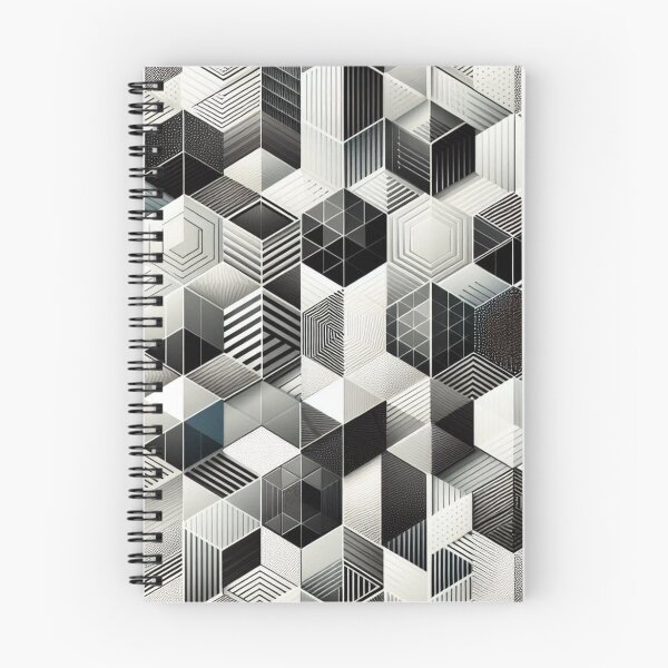 Item preview, Sleek Geometric Symmetry – Hexagons and Triangles Pattern designed and sold by Rui Fernandes.