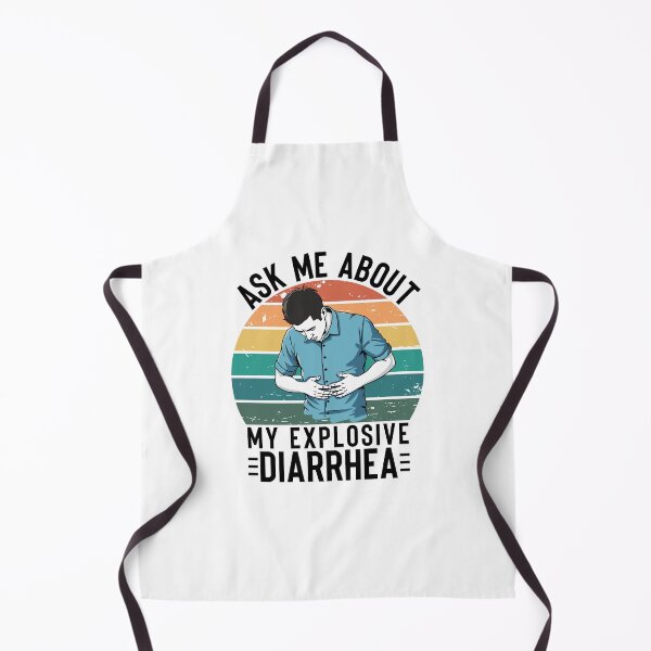 Item preview, Ask Me About My Explosive Diarrhea Funny Retro Vintage Humor Sarcastic designed and sold by ivotee.
