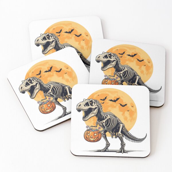 Item preview, Halloween Dinosaur Skeleton T rex Scary designed and sold by raedattia.
