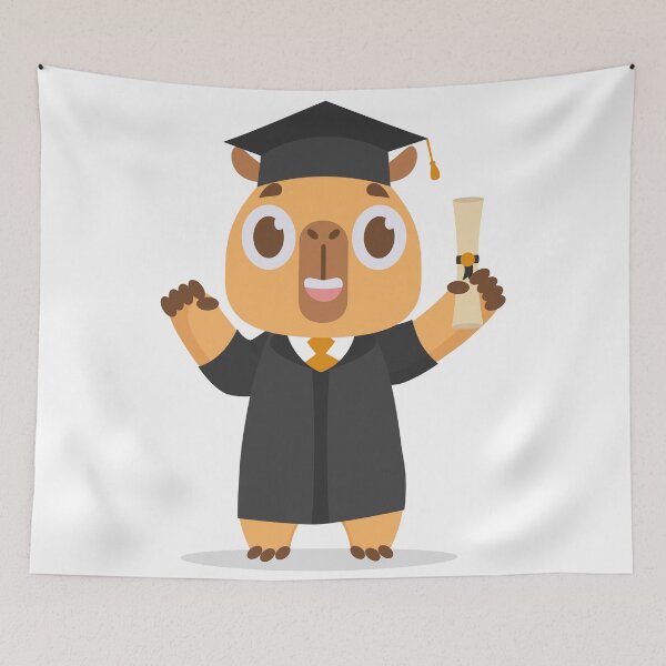 Item preview, Graduated Capivara designed and sold by RTai.