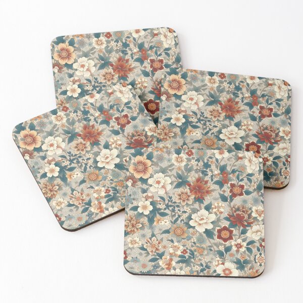 Item preview, Elegant Japanese Floral – Ultra-Small Pattern designed and sold by Rui Fernandes.
