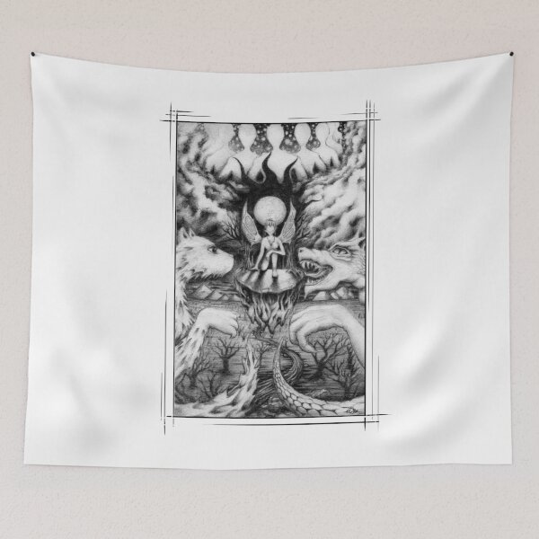 Item preview, The Messenger (Between Realms) designed and sold by ArtbyNestor.
