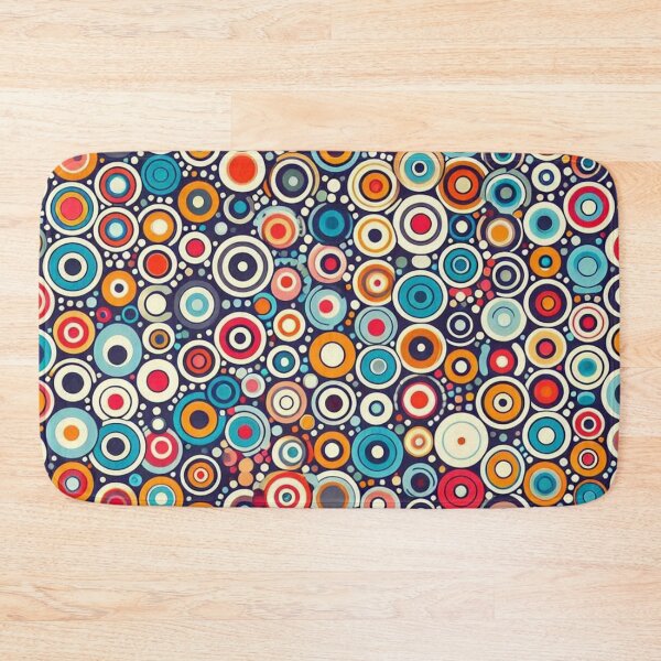 Item preview, Retro 70s Mini Shapes Fabric Pattern designed and sold by Rui Fernandes.