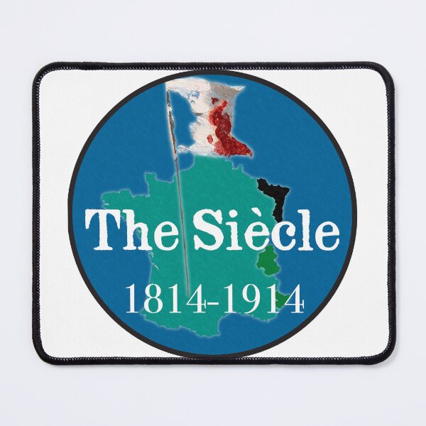 Item preview, The Siècle History Podcast logo (white) designed and sold by The Siècle History Podcast.