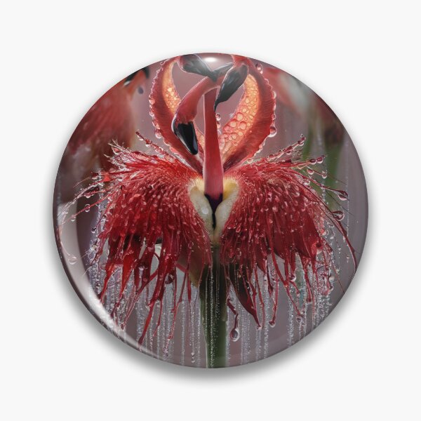 Item preview, Nature - Flower Flamingos  designed and sold by CanvasCarousel.