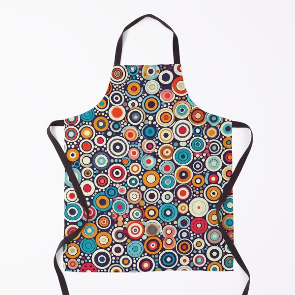Item preview, Retro 70s Mini Shapes Fabric Pattern designed and sold by Rui Fernandes.