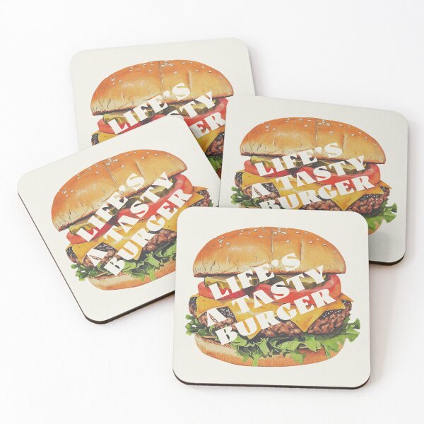Item preview, Life's a tasty burger designed and sold by Baztian-com.