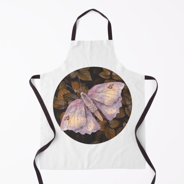 Item preview, Mystical Lunar Moth with Autumn Fall Leaves designed and sold by WildWoodlandWitch.