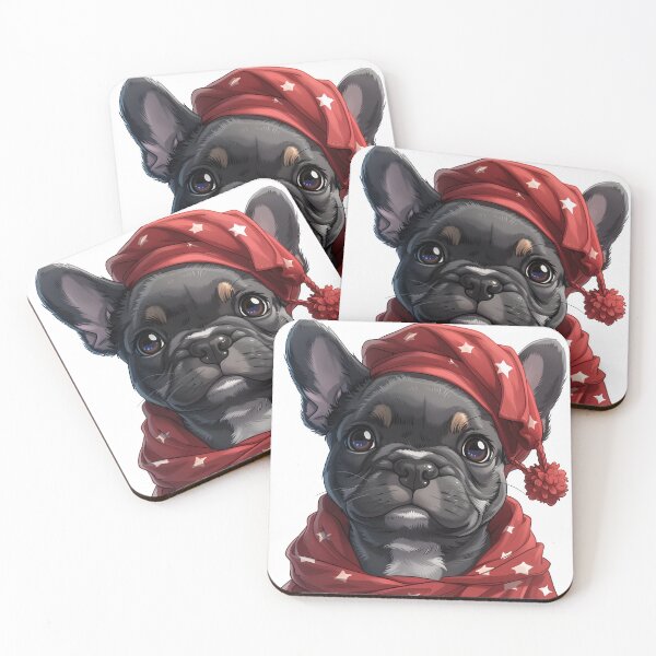 Item preview, Cute Illustration of French Bulldog wearing a pajama designed and sold by PCGDrawing.