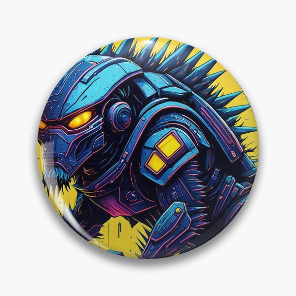 Item preview, Techno Monster from Another Dimension | Futuristic Creature Art designed and sold by koreatvtea.