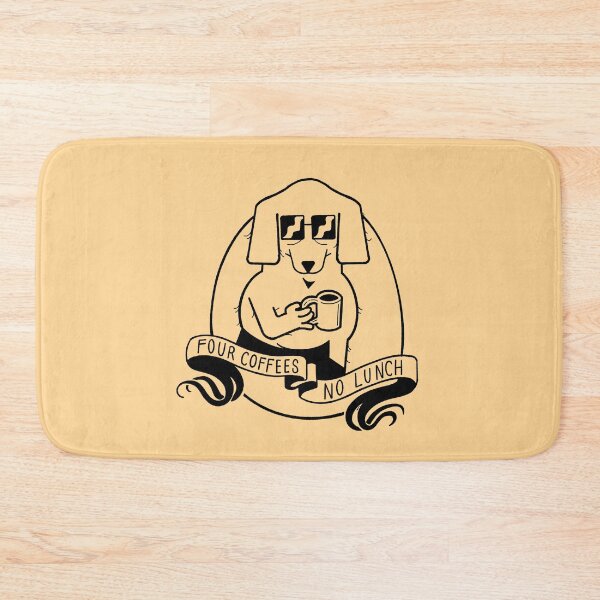 Item preview, Four coffees no lunch designed and sold by bresquilla.