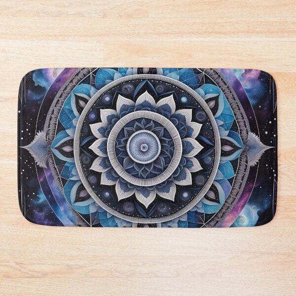 Item preview, Galactic Lotus Mandala: Cosmic Serenity designed and sold by MandalasShops.