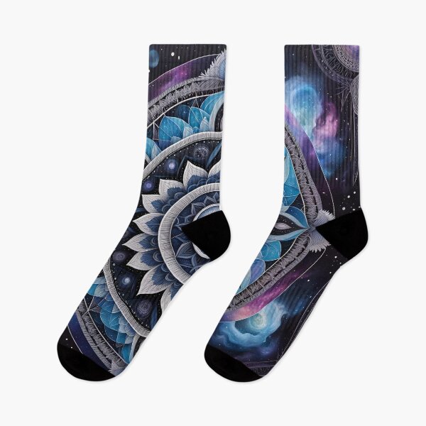 Item preview, Galactic Lotus Mandala: Cosmic Serenity designed and sold by MandalasShops.