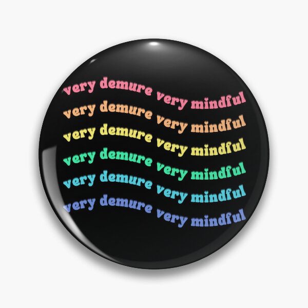 Item preview, Demure Mindful Rainbow designed and sold by Caring Hearts.