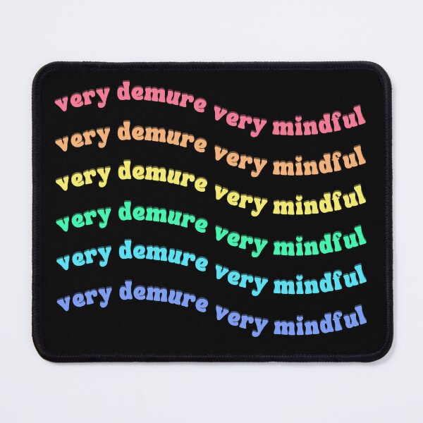 Item preview, Demure Mindful Rainbow designed and sold by Caring Hearts.